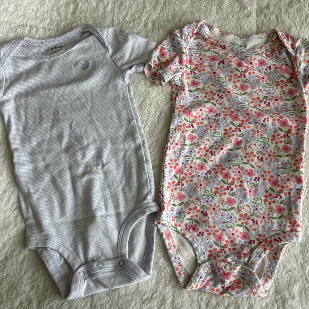 Never Worn 18 month girl summer onesies